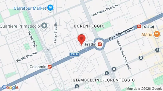 Rooms for rent i Milano Zona 6 - Barona, Lorenteggio - kort over placeringen