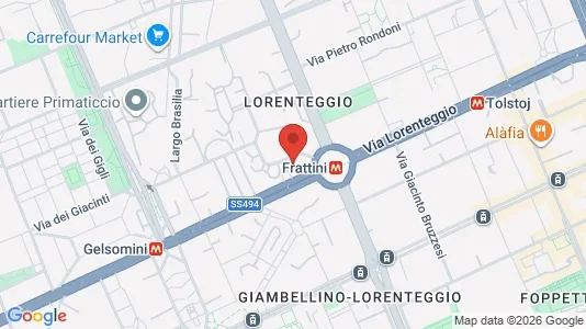 Rooms for rent i Milano Zona 6 - Barona, Lorenteggio - kort over placeringen