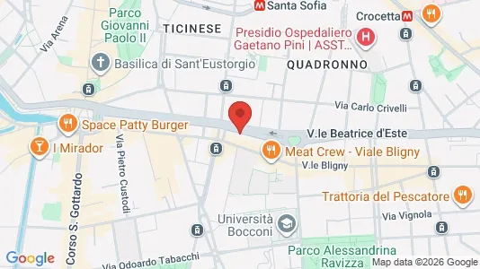 Rooms for rent i Milano Zona 1 - Centro storico - kort over placeringen