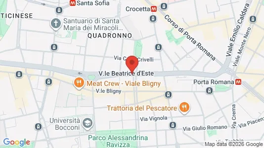 Apartments for rent i Milano Zona 1 - Centro storico - kort over placeringen