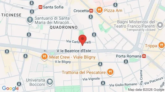 Apartments for rent i Milano Zona 1 - Centro storico - kort over placeringen