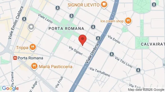 Apartments for rent i Milano Zona 4 - Vittoria, Forlanini - kort over placeringen
