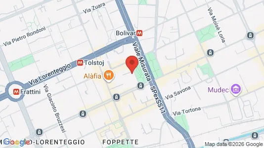 Rooms for rent i Milano Zona 6 - Barona, Lorenteggio - kort over placeringen