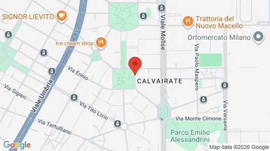 Apartments for rent i Milano Zona 4 - Vittoria, Forlanini - kort over placeringen