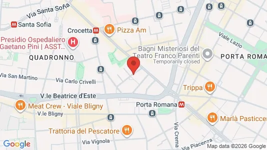 Apartments for rent i Milano Zona 1 - Centro storico - kort over placeringen