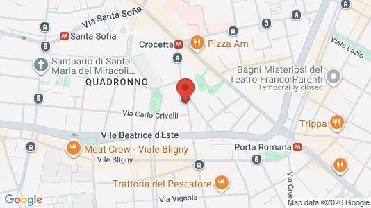 Apartments for rent i Milano Zona 1 - Centro storico - kort over placeringen