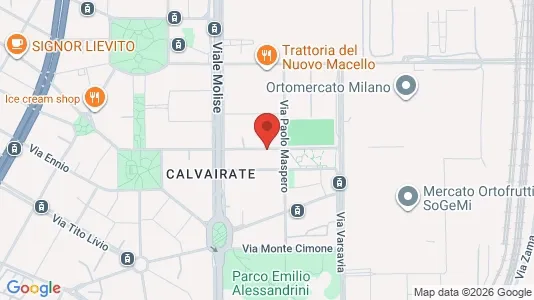 Apartments for rent i Milano Zona 4 - Vittoria, Forlanini - kort over placeringen