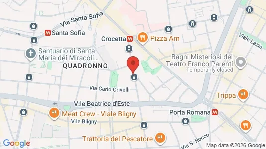 Apartments for rent i Milano Zona 1 - Centro storico - kort over placeringen