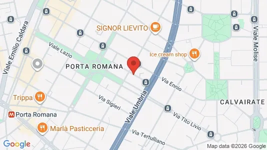 Rooms for rent i Milano Zona 4 - Vittoria, Forlanini - kort over placeringen