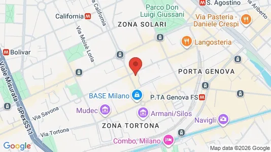 Apartments for rent i Milano Zona 6 - Barona, Lorenteggio - kort over placeringen