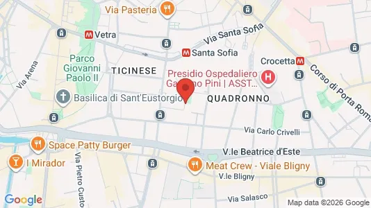 Apartments for rent i Milano Zona 1 - Centro storico - kort over placeringen