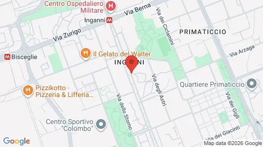 Apartments for rent i Milano Zona 6 - Barona, Lorenteggio - kort over placeringen