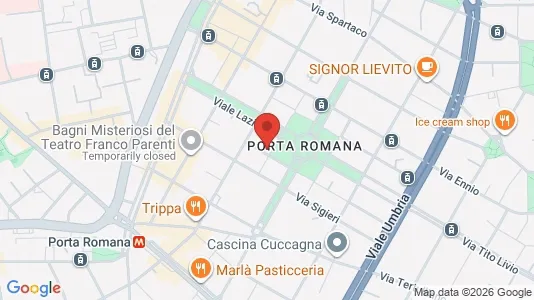 Apartments for rent i Milano Zona 4 - Vittoria, Forlanini - kort over placeringen
