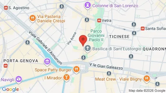Apartments for rent i Milano Zona 1 - Centro storico - kort over placeringen