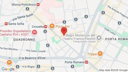 Apartments for rent i Milano Zona 1 - Centro storico - kort over placeringen