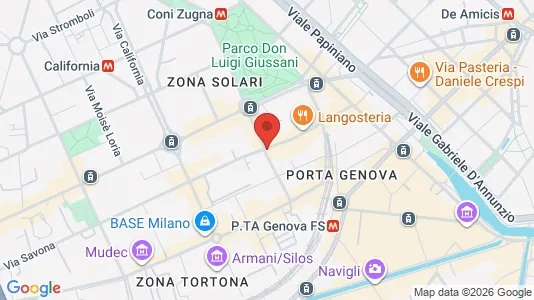 Rooms for rent i Milano Zona 6 - Barona, Lorenteggio - kort over placeringen