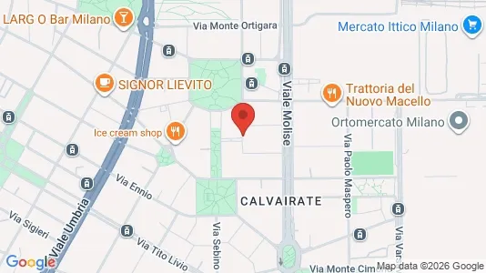 Rooms for rent i Milano Zona 4 - Vittoria, Forlanini - kort over placeringen