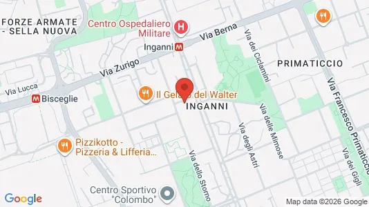 Apartments for rent i Milano Zona 6 - Barona, Lorenteggio - kort over placeringen