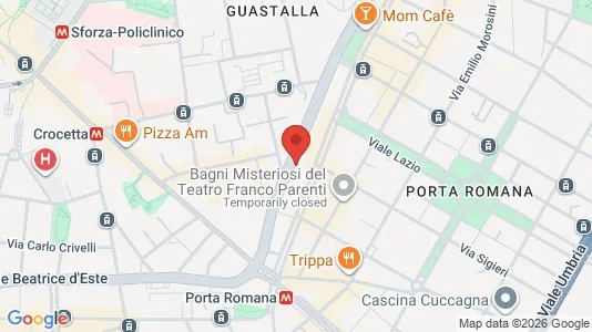 Rooms for rent i Milano Zona 1 - Centro storico - kort over placeringen