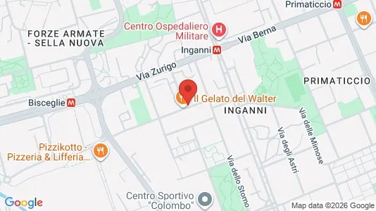 Apartments for rent i Milano Zona 6 - Barona, Lorenteggio - kort over placeringen