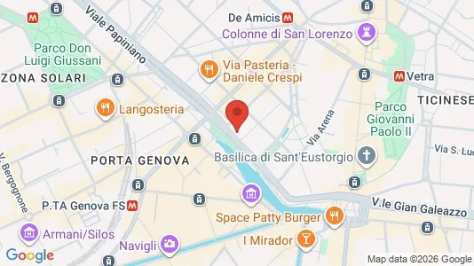 Apartments for rent i Milano Zona 1 - Centro storico - kort over placeringen