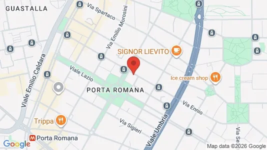 Rooms for rent i Milano Zona 4 - Vittoria, Forlanini - kort over placeringen