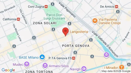 Apartments for rent i Milano Zona 6 - Barona, Lorenteggio - kort over placeringen