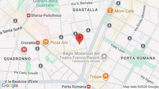 Apartments for rent i Milano Zona 1 - Centro storico - kort over placeringen