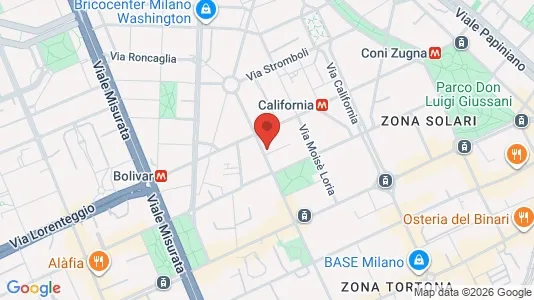Apartments for rent i Milano Zona 6 - Barona, Lorenteggio - kort over placeringen