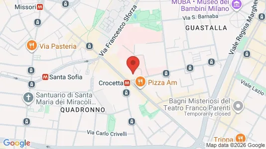 Apartments for rent i Milano Zona 1 - Centro storico - kort over placeringen