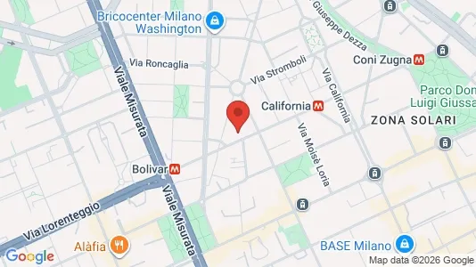 Apartments for rent i Milano Zona 6 - Barona, Lorenteggio - kort over placeringen