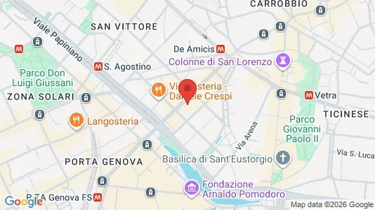 Apartments for rent i Milano Zona 1 - Centro storico - kort over placeringen