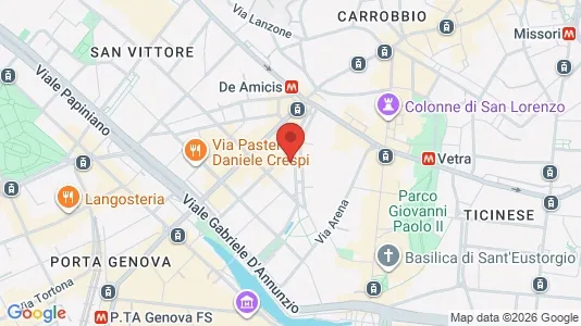 Apartments for rent i Milano Zona 1 - Centro storico - kort over placeringen