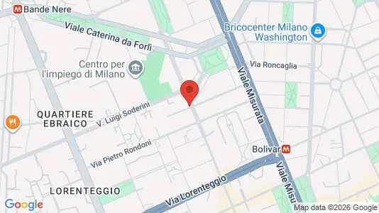 Apartments for rent i Milano Zona 6 - Barona, Lorenteggio - kort over placeringen