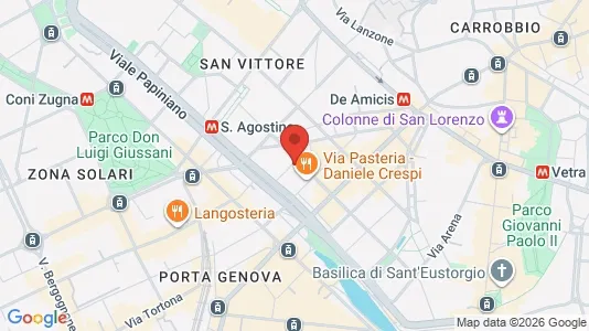 Apartments for rent i Milano Zona 1 - Centro storico - kort over placeringen