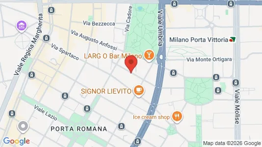 Rooms for rent i Milano Zona 4 - Vittoria, Forlanini - kort over placeringen