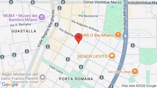 Apartments for rent i Milano Zona 4 - Vittoria, Forlanini - kort over placeringen