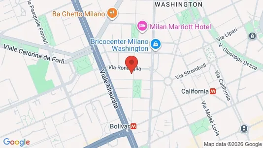 Apartments for rent i Milano Zona 1 - Centro storico - kort over placeringen