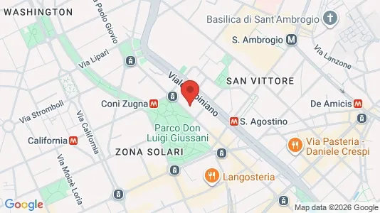 Rooms for rent i Milano Zona 6 - Barona, Lorenteggio - kort over placeringen