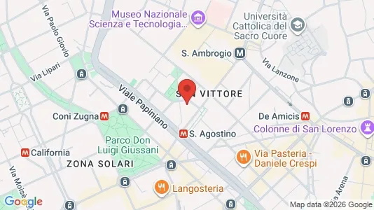 Rooms for rent i Milano Zona 1 - Centro storico - kort over placeringen