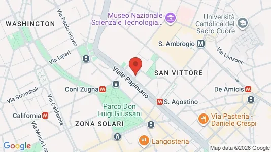 Rooms for rent i Milano Zona 1 - Centro storico - kort over placeringen