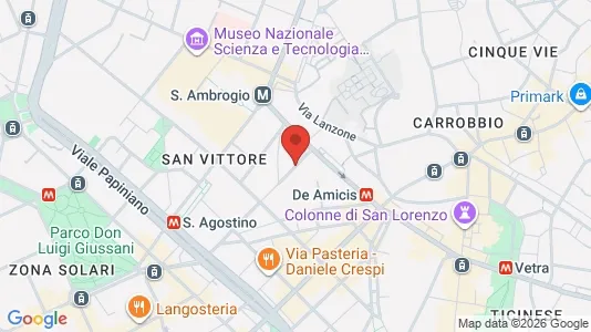 Apartments for rent i Milano Zona 1 - Centro storico - kort over placeringen