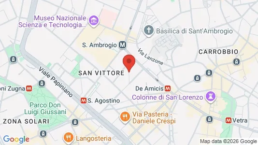 Apartments for rent i Milano Zona 1 - Centro storico - kort over placeringen