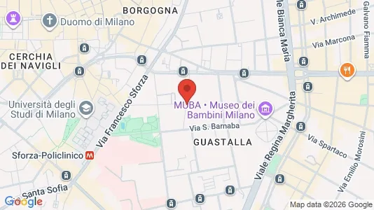 Apartments for rent i Milano Zona 1 - Centro storico - kort over placeringen