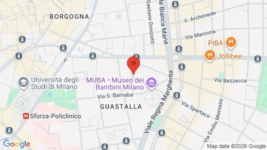Rooms for rent i Milano Zona 1 - Centro storico - kort over placeringen