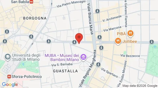 Rooms for rent i Milano Zona 1 - Centro storico - kort over placeringen
