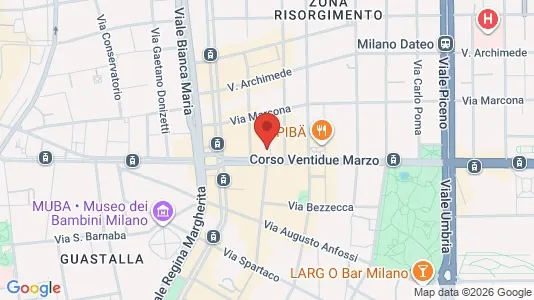 Apartments for rent i Milano Zona 1 - Centro storico - kort over placeringen