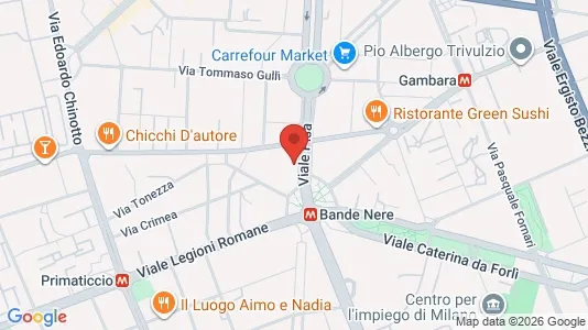 Apartments for rent i Milano Zona 6 - Barona, Lorenteggio - kort over placeringen