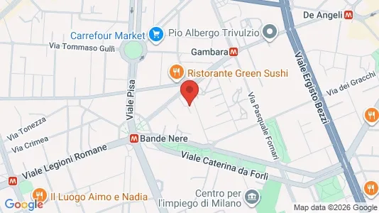 Apartments for rent i Milano Zona 6 - Barona, Lorenteggio - kort over placeringen