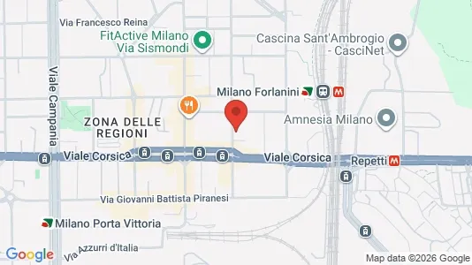 Apartments for rent i Milano Zona 3 - Porta Venezia, Città Studi, Lambrate - kort over placeringen